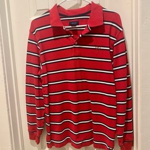 IZOD Long Sleeve Polo Sz XL (18/20) Regular